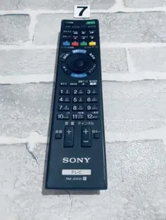 ［保証あり］SONY ソニー　テレビリモコン RM-JD030(k)