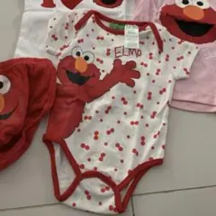 エルモ　ロンパース　ハワイ購入　アメ雑 サイズ70