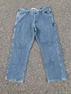 90s Lee ペインター　極太！鬼フェード！00s ヴィンテージ　バギー