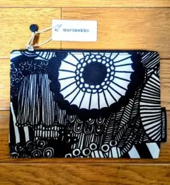 marimekko 幾何学模様 ポーチ