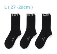 A BATHING APE BAPE SOCKS 3 PAIRS 3個セットのサムネイル
