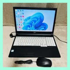 小型軽量✨第7世代✨SSD256✨8GB✨i5✨カメラ付きレッツノートパソコン