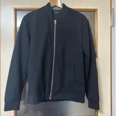 【最終値下げ】MA-1 ジップアップジャケット ネイビー