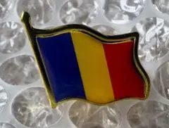 大阪・関西万博　ルーマニア館　スタッフピン　非売品　flag 国旗　ピンバッジ