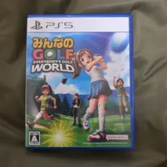 みんなのGOLF WORLD PS5