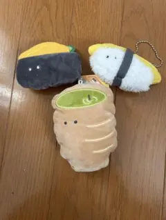 つぶらな瞳 お寿司シリーズ 3個セット