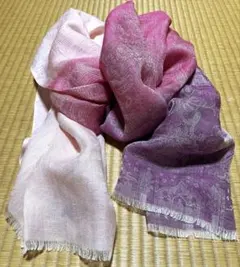 超美品★ETROエトロ・ストール　ピンクグラデーション
