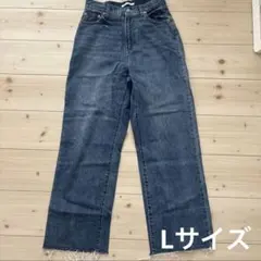 ワイドレッグデニム Lサイズ