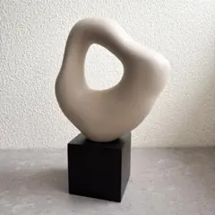 【新品未使用】H&M HOME ストーンウェアオブジェ モダン 置物のサムネイル