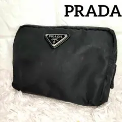 PRADA プラダ トライアングルロゴ ナイロンミニポーチ メイクポーチ