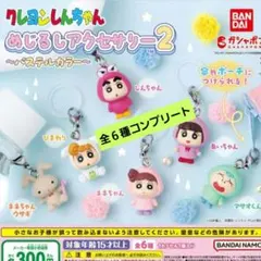 クレヨンしんちゃん めじるしアクセサリー2 パステルカラー コンプリート