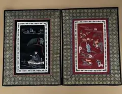 刺繍タペストリー ★ドイツアンティーク★希少大型サイズ★美品 sale☆希少☆ドイツ語 刺繍 アンティーク☆大判 タペストリー - メルカリ