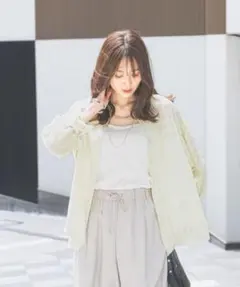 GLOBAL WORK アソート柄シアーシャツのサムネイル