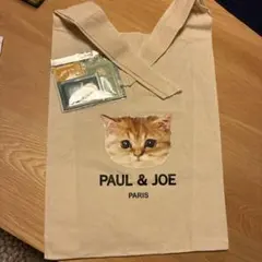 PAUL & JOE トートバッグ 猫プリント　おまけ付きのサムネイル