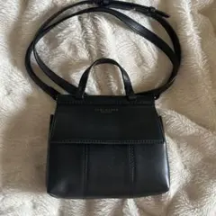 TORY BURCH ショルダーバッグ 2way レザー ブラック 黒