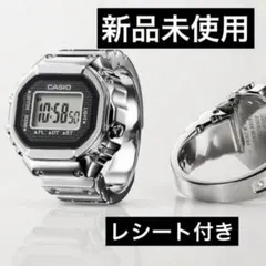未使用　新品　CASIO CRW-001-1JR リングウオッチ　シルバー CRW-001-1JR | CASIO