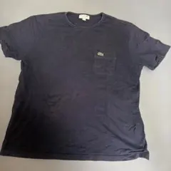 LACOSTE ラコステ Tシャツ ネイビー FR4