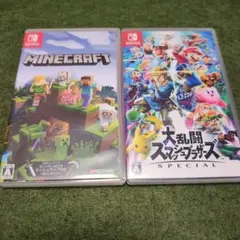 Switchソフト マインクラフト 大乱闘スマッシュブラザーズ セット