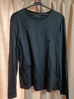 11/15 値下げ　BANANA REPUBLIC ブラック 長袖カットソー L