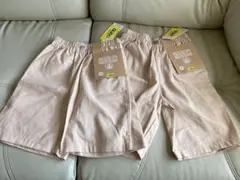 ゆ2124⭐️子供用❤️ハーフパンツ❤️2枚セット❤️新品タグ付⭐️サイズ110と120