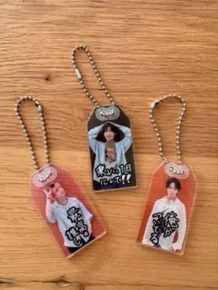 SnowMan 目黒蓮　佐久間大介　宮舘涼太　御守りキーホルダー　特典