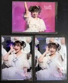 Pixcel ribbon 鹿野ななみ ラッフルくじ 生写真 3枚セット