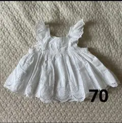 ＊babyGAP＊　レース　ノースリーブ　チュニック　ブラウス