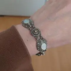 【金額交渉可】アンティーク シェルブレスレット