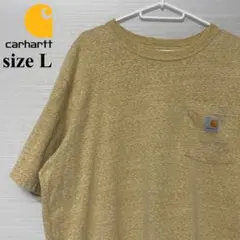 90s Carhartt カーハート Tシャツ ゴールド オーバーサイズ