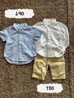 おめかし服 シャツ&ズボンセットアップ