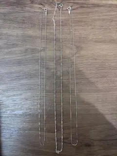 【pt850】ネックレス　３本セット