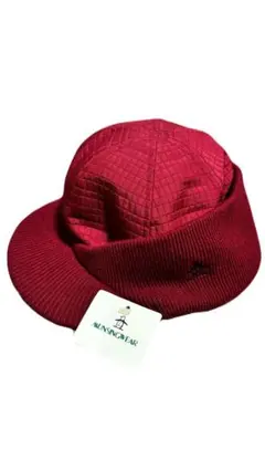 新品タグ付き　マンシングウェア　キャスケット　58.5cm 日本製　帽子　ニット