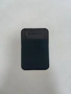 【美品】Sinjimoru Magsafe対応 iPhoneカードケース　グレー