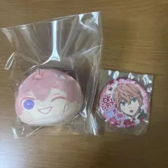 Free! 鴫野貴澄 おまんじゅう 缶バッジ 激推し