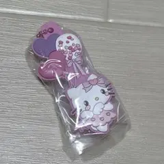 新品 メゾピアノ×ハローキティ カプセルラバーマスコット ガチャ