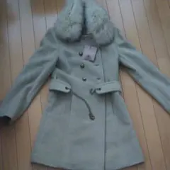 コムサイズム アンゴラコート