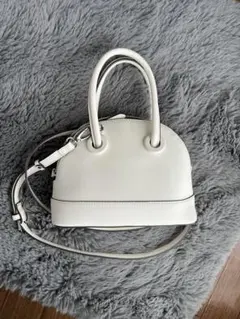 ホワイト 2way ショルダーバッグのサムネイル