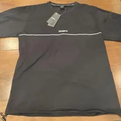 新品　LLサイズ umbroアンブロ　半袖Tシャツ　吸水速乾　ストレッチ　黒のサムネイル