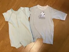 新生児　赤ちゃん　ロンパース　50 60センチ
