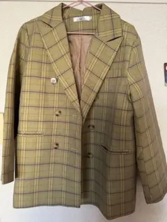 おしゃれ　スーツ　通勤可　 チェック柄