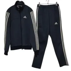 美品 即日発送 即購入OK アディダス ジャージ 上下 セットアップ S 灰/白