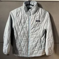 patagonia キッズ薄手ダウンジャケット S (7〜8）ライトブルー