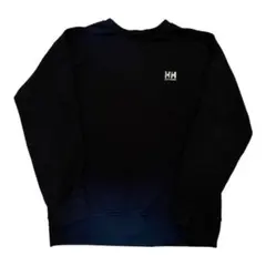 HELLY HANSEN スウェット トレーナー 刺繍ロゴ M ブラック