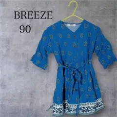 BREEZE ワンピース 90cm ペイズリー柄のサムネイル