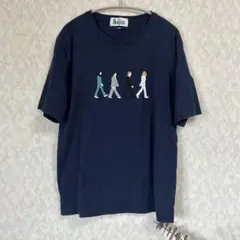 SHIPS THE BEATLES Tシャツ ネイビーのサムネイル