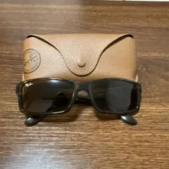 Ray-Ban ブラック サングラス レザーケース付き
