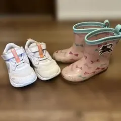 キッズシューズまとめ売り　2足　長靴　NIKE 16cm
