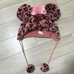ディズニー　旧ヒョウ柄ファンキャップ