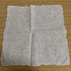 スワトウ　swatow レース刺繍ハンカチ 未使用品