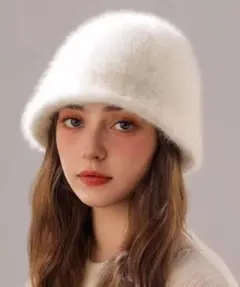 ❤新品・未使用❤ バケットハット 起毛 暖かい帽子 秋冬